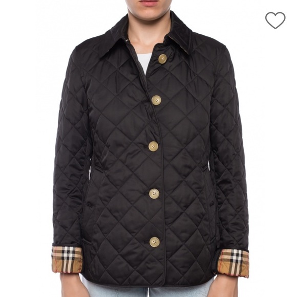 Women’s Burberry Quilted Jacket with Pockets Size Small - Picture 2 of 6